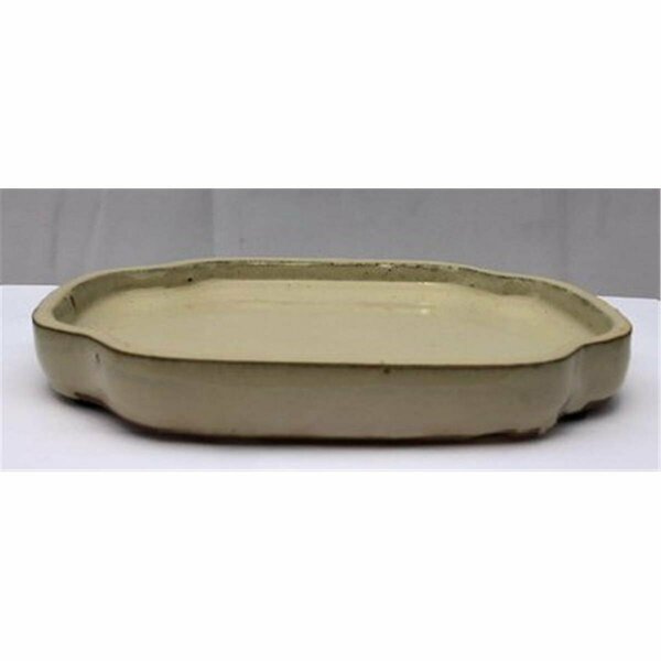 Parche Ceramic Humidity & Drip Tray, Beige - Rectangle PA2806790